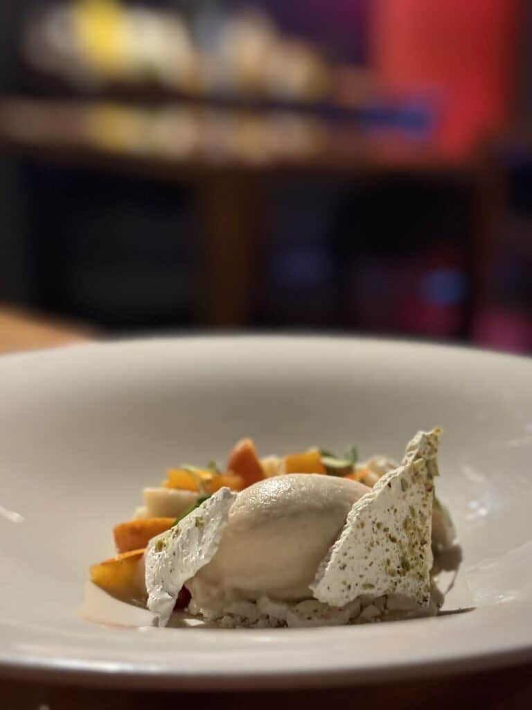 Helado de chirimoya