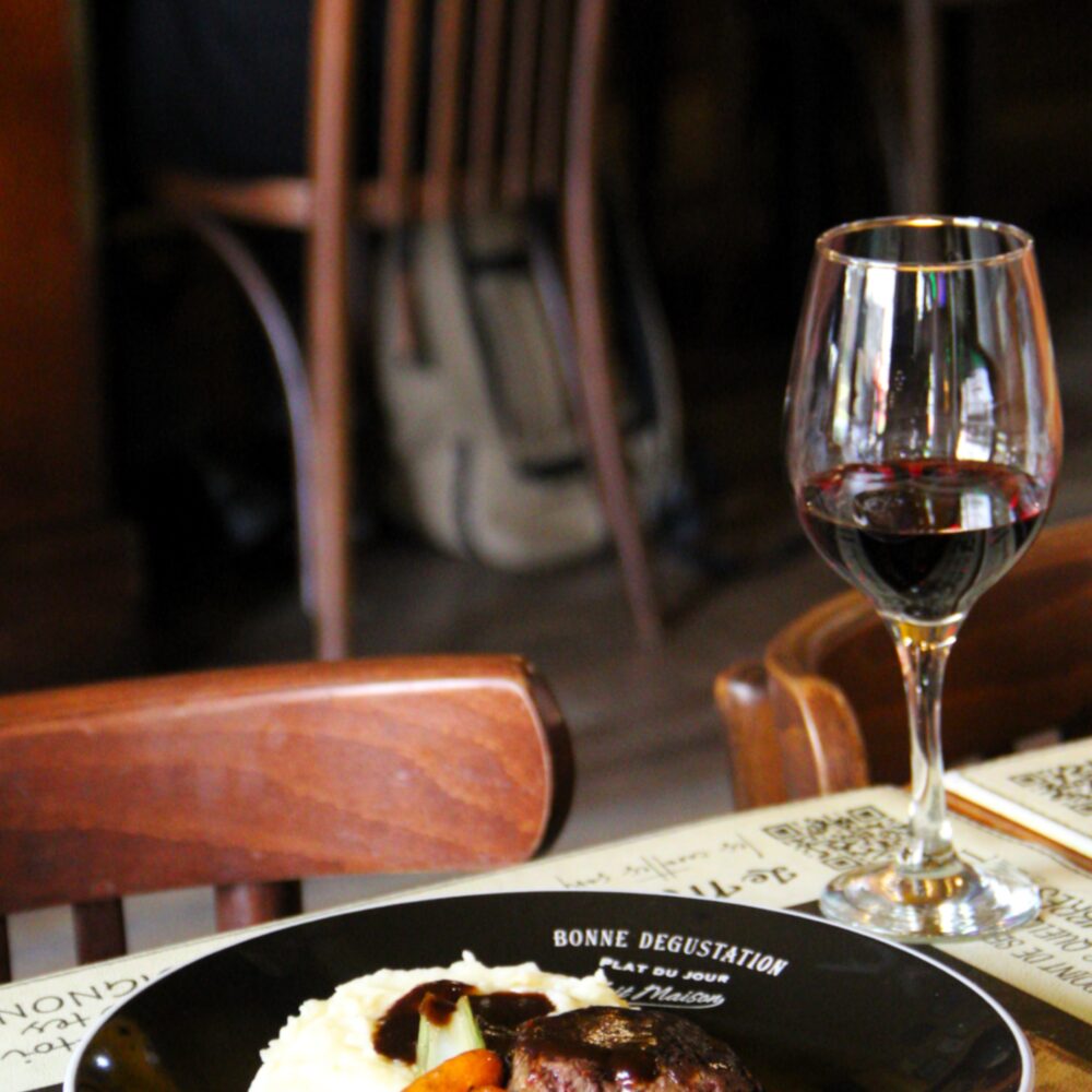 Filete con demi-glace