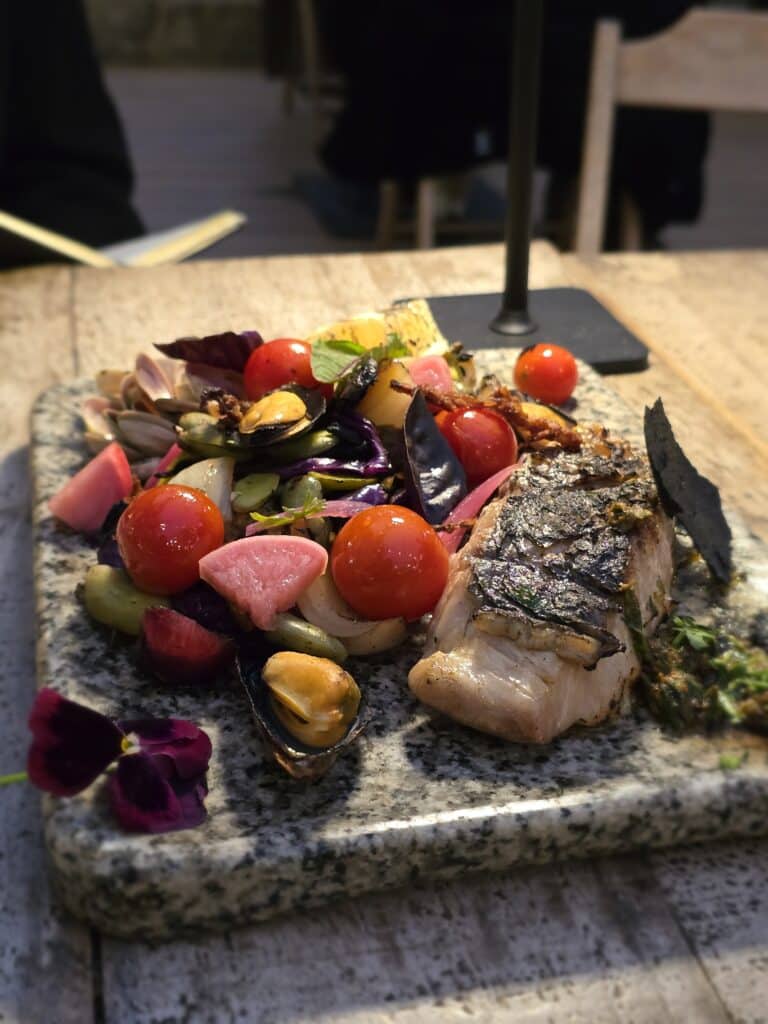 Pescado a las Brasas