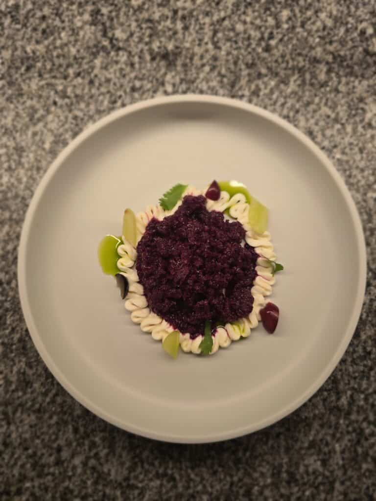 Granita de uva