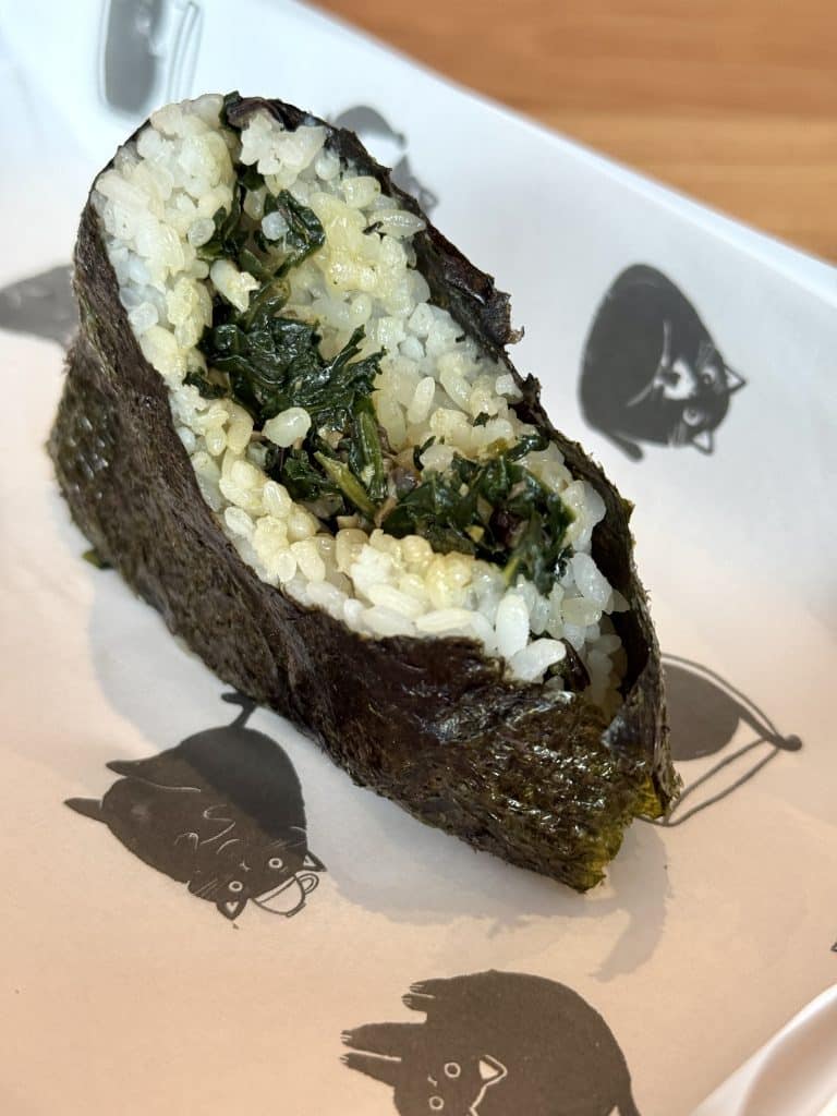 Onigiri de hongos