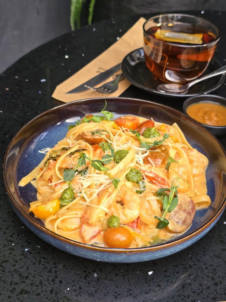 Fettuccine Gamberetti