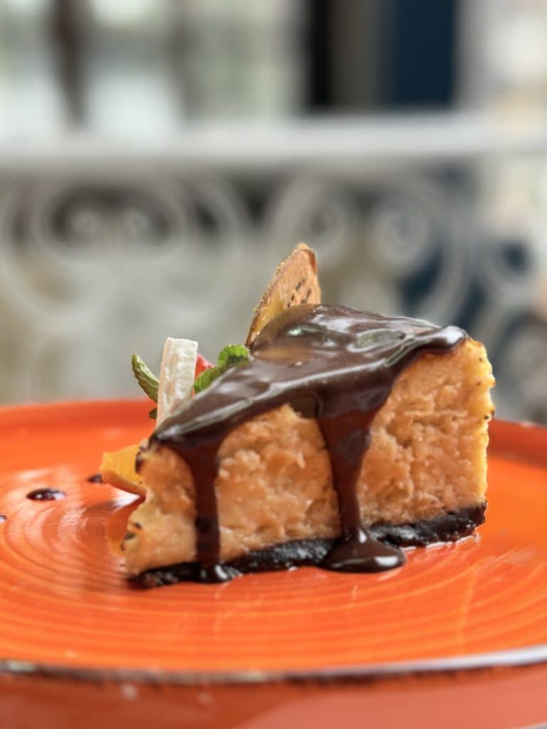 Cheesecake de plátano