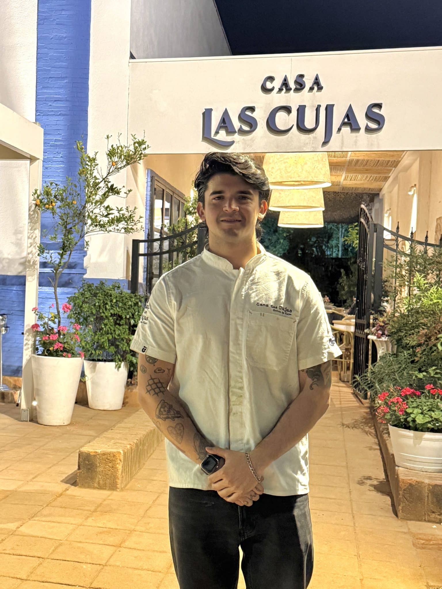 Chef Rodrigo Roldán, un talento joven de Casa Las Cujas